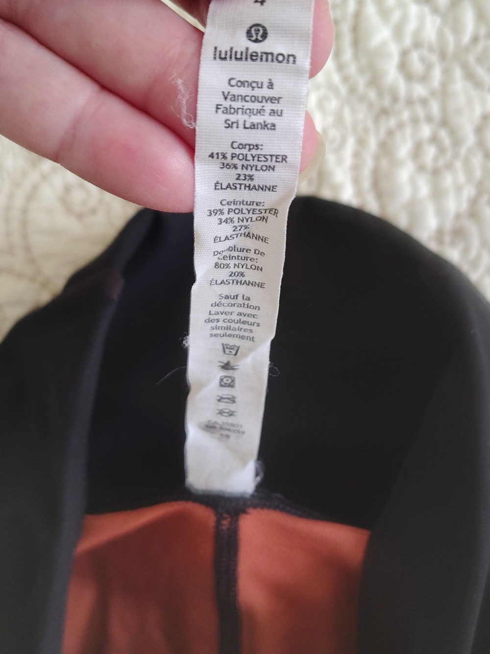 Lululemon Mapped Out High Rise Tight 28" Camo Size 4 - Picture 15 of 16